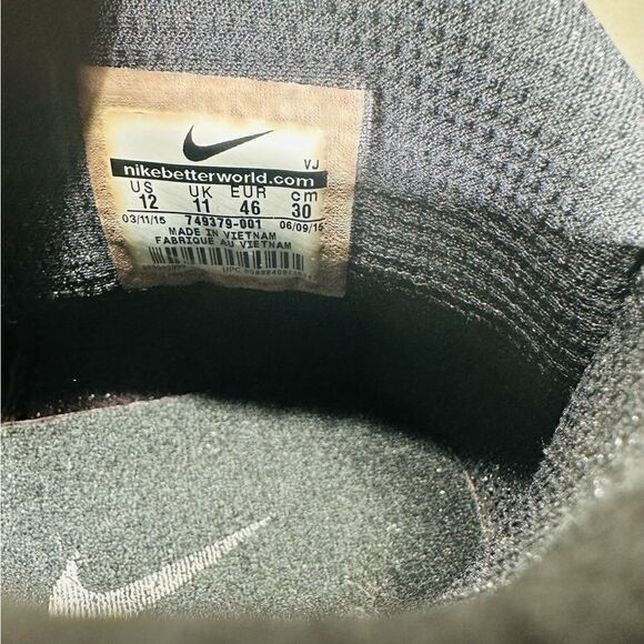 Nike KD Trey 5 III PRM, 749379-001, Gray, Mens Basketball Shoes, Size 12 - Picture 6 of 7